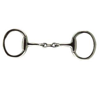 Robart Pinchless French Link Eggbutt Snaffle Bit  Horse Bits  Sports & Outdoors