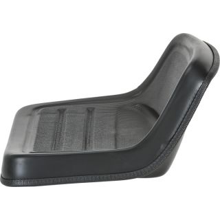 Michigan Seat Universal Lawn Mower Midback Seat — Black, Model# V-3500  Lawn Tractor   Utility Vehicle Seats