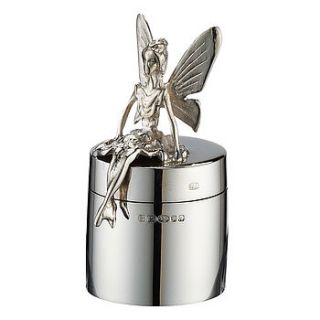 silver fairy tooth box by hersey silversmiths