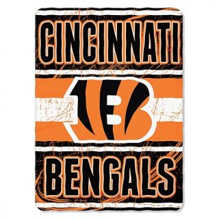 NFL 66" x 90" Team Pride Fleece Throw by Northwest   Bengals