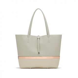 Vince Camuto "Leila" Unlined Leather Colorblock Tote