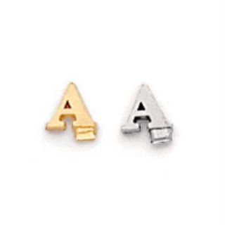 14k Goldw Casted Letter M Jewelry