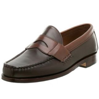 Allen Edmonds Men's Burke Slip on, Brown/Brown, 9 EEE Loafers Shoes Shoes