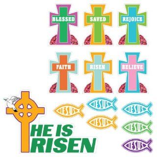Easter Yard Decorations   Religious   Stand Up Set (13 Pieces)   Childrens Party Decorations