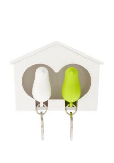Home Tweet Home Key Holder for Two  Mod Retro Vintage Decor Accessories