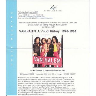 Van Halen A Visual History 1978?1984 Neil Zlozower, David Lee Roth 9780811863049 Books