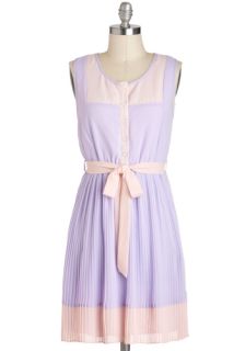Urban Garden Party Dress in Lavender  Mod Retro Vintage Dresses