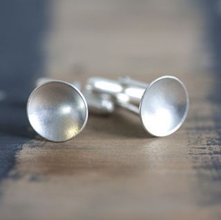 cup cufflinks by yume jewellery