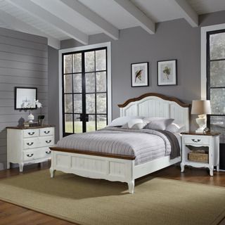 The French Countryside Queen Bed, Night Stand, and Chest Bedroom Sets