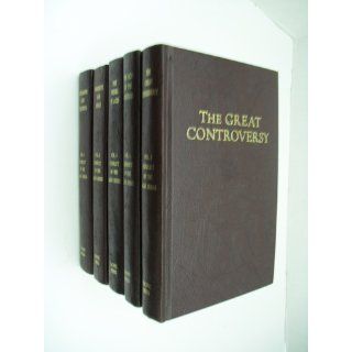 PATRIARCHS AND PROPHETS, PROPHETS AND KINGS, THE DESIRE OF AGES, THE ACTS OF THE APOSTLES, THE GREAT CONTROVERSY BY ELLEN G. WHITE (CONFLICT OF THE AGES SERIES) 5 VOL. (VOL. 1, 2, 3, 4, 5.) (VOL. 1, 2, 3, 4, 5.) ELLEN G. WHITE Books