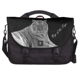 White Tiger Photo Custom Commuter Laptop Bag
