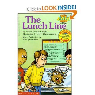 The Lunch Line (Hello Reader Math Level 3) Karen Berman Nagel, Jerry Zimmerman 9780613003438  Children's Books
