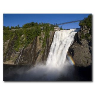Montmorency Falls near Quebec City. Post Cards