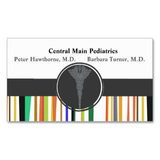 Retro Doctor Pediatrics Appointment Business Cards