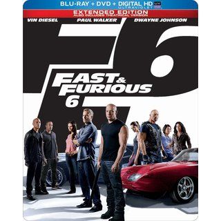 Fast & Furious 6 (Limited Edition) (Blu ray/DVD) Universal Action & Adventure
