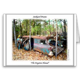 Z JD 1 1957 Chevy Nomad 300 Greeting Cards