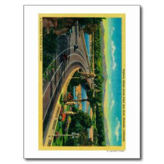 Highway Bridge across Santa Ana River Post Card