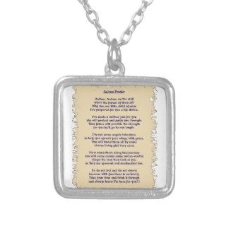 Autism Prayer Personalized Necklace