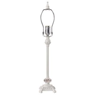 Jubilee Collection Scroll Glass Ball Table Lamp with Scallop Hourglass
