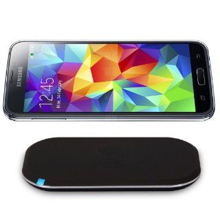 CHOETECH Qi Wireless Charger Kit for Galaxy S5 Including Wireless Charging Pad and Wireless Charging Receiver (May not Compatible with OEM S view Flip Cover) Cell Phones & Accessories
