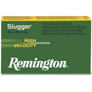 Remington Slugger High Velocity Rifled Slugs 12 Gauge 2 3/4 7/8 oz. 444492