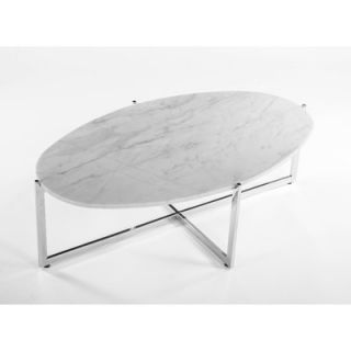 Control Brand Oval Marble Coffee Table