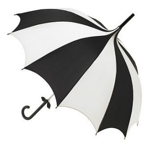 black and white 'mia' umbrella lisbeth dahl by love umbrellas