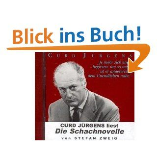 Die Schachnovelle, 1 Audio CD Stefan Zweig, Curd Jrgens Bücher