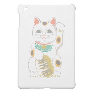 Japanese Lucky Cat iPad Mini Cases