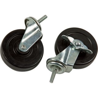 Wel-Bilt 3in. Casters — Set of 4 (2 with Brake, 2 Without Brake), Model# NT-3  300   499 Lbs.