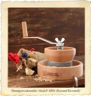 Handgetreidemhle   Modell MH 4 (Korund / Keramik) Küche & Haushalt