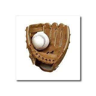 3drose Baseball Glove Iron on Heat Transfer Paper, 8 by 8 Inch