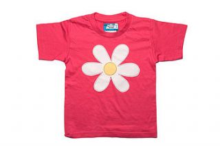 girl's flower power festival t shirt by not for ponies