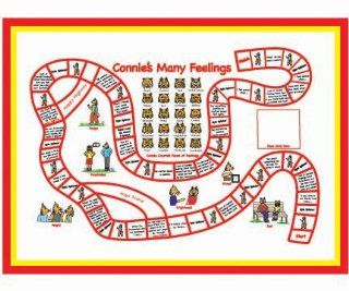 Connie's Many Feelings Board Game Toys & Games
