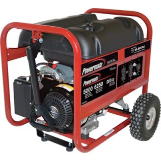 Powermate Portable Generator — 6250 Surge Watts, 5000 Rated Watts, Model# PM0435005  Portable Generators