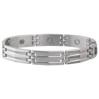 Sabona Silhouette Stainless Magnetic Bracelet Sabona Magnetic Jewelry