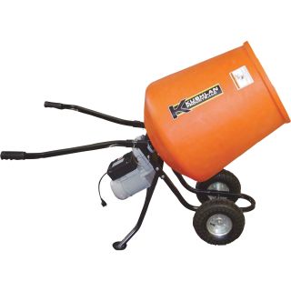 Kushlan Portable Electric Direct Drive Cement Mixer — 3.5 Cubic Ft., Model# KPRO350DD  Cement Mixers