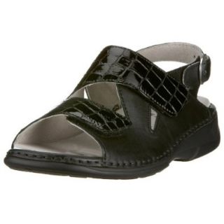 Waldlufer Gundi 269030 225 001, Damen Sandalen, schwarz, (schwarz 1), EU 35 (UK 21/2) Schuhe & Handtaschen
