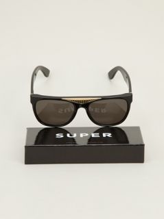 Retro Super Future '034 Gino' Flat Top Sunglasses   Ursa