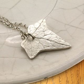 ivy leaf bangle by silver leaves