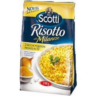 Scotti Risotto alla Milanese / mit Safran 210 gr. Lebensmittel & Getrnke