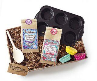muffin gift box by cookie crumbles