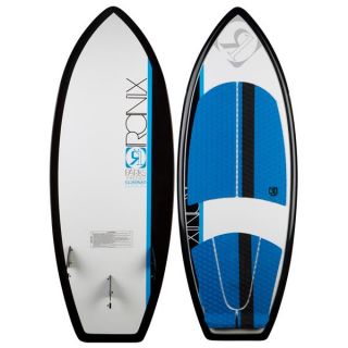 Ronix Parks Thruster Wakesurfer Blue/Black/White w/ Lights 5Ft 7In