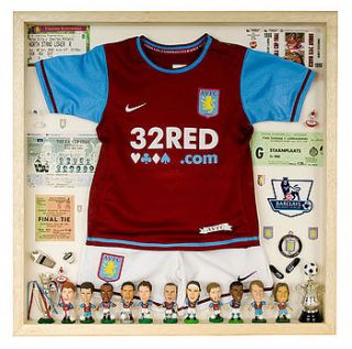 english team football display case by elizabeth young designs