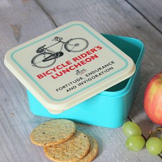 bicycle lunch box by house interiors & gifts