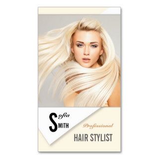 Professional Hair Stylist / Beauty Salon Card Business Cards