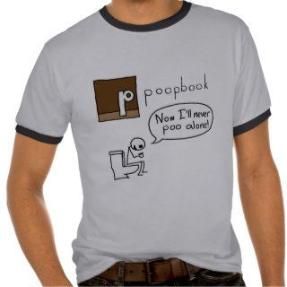 Poop Book the Facebook Social Media Alternative T Shirt