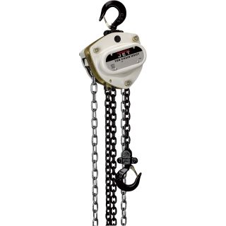 JET L-100 Series Manual Chain Hoist — 1/4-Ton, Model# L-100-25-10  Manual Gear Chain Hoists