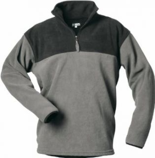 CRAFTLAND Fleece Shirt MERLIN   grau/schwarz abgesetz Bekleidung