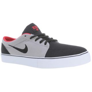 Nike Satire Canvas Skate Shoes Medium Grey/University Red/White/Black